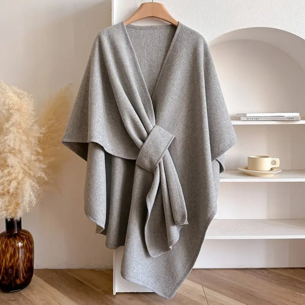 FROSTVEIL Shawl Coat – Chic Protective Layer with Elegant Drape 9