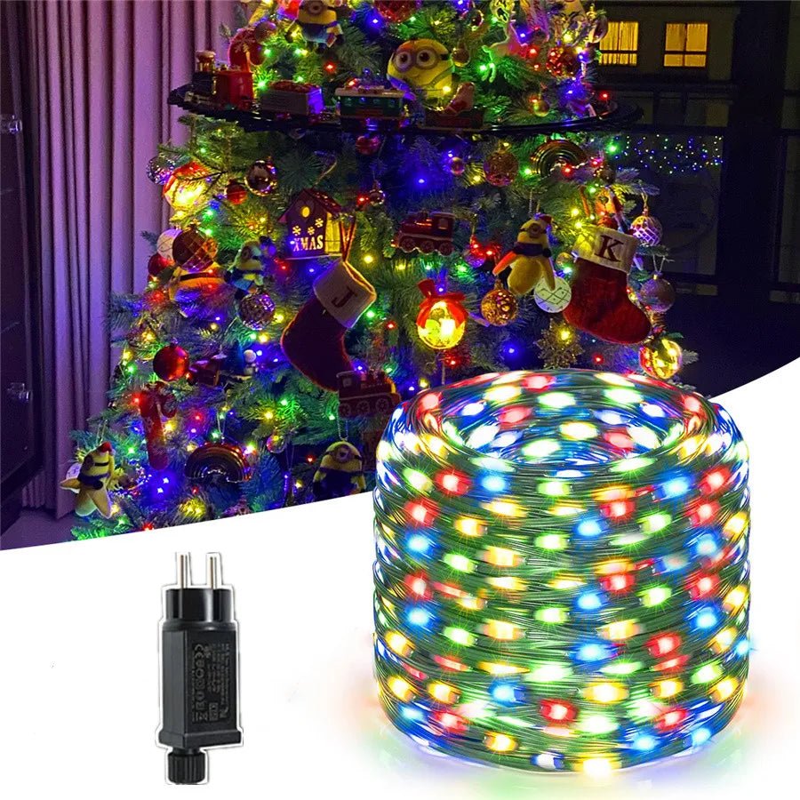 Festive Glow - Warm LED Fairy Lights for Outdoor Garden Decoration 1