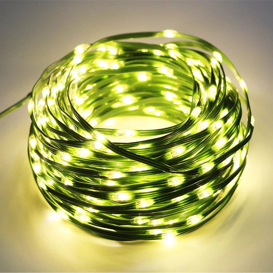 Festive Glow - Warm LED Fairy Lights for Outdoor Garden Decoration 2