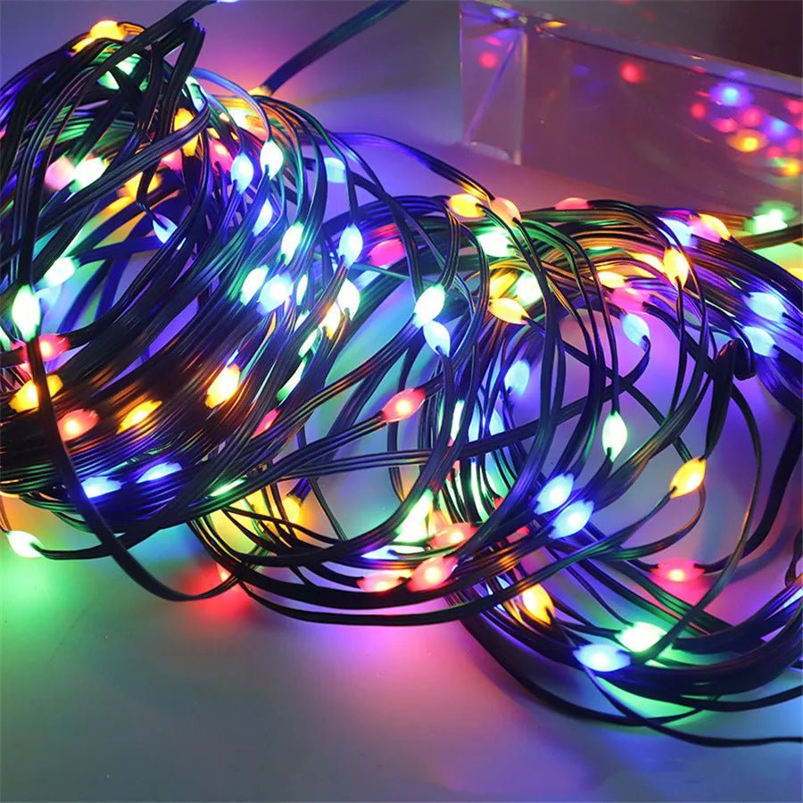 Festive Glow - Warm LED Fairy Lights for Outdoor Garden Decoration 3
