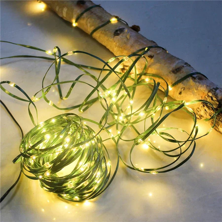 Festive Glow - Warm LED Fairy Lights for Outdoor Garden Decoration 4
