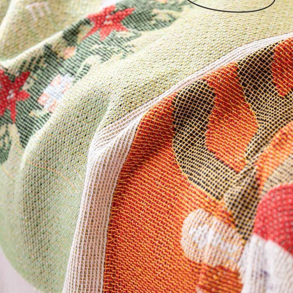 Festive Home - Christmas-Themed Sofa Cover, Soft Jacquard Knit, Easy Care 7
