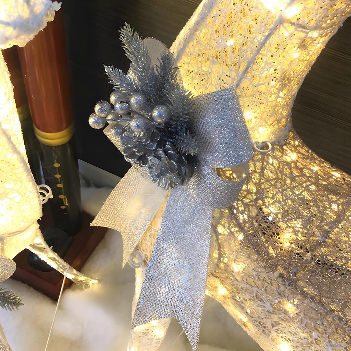 Festive Reindeer Christmas Lights - Indoor & Outdoor Holiday Decorations 6