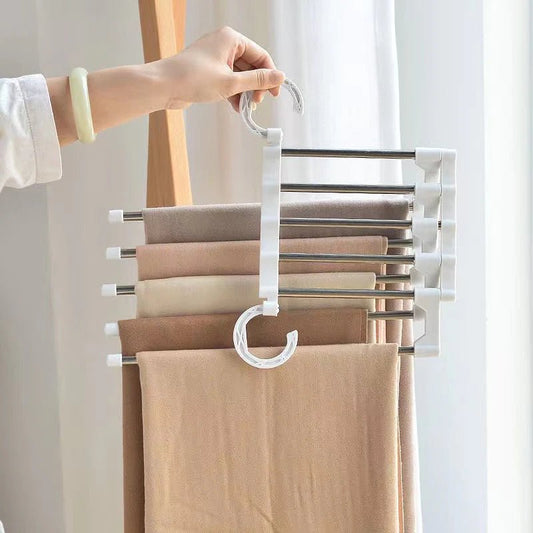 FlexRack - Foldable Clothes Hangers for Space Saving, Wrinkle-Free Storage 0