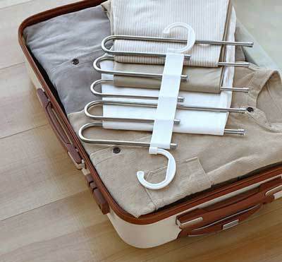 FlexRack - Foldable Clothes Hangers for Space Saving, Wrinkle-Free Storage 3