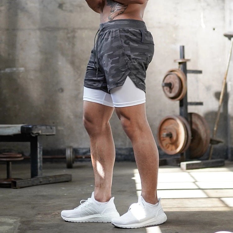 FlexiCamo Shorts – Sporty camouflage men's shorts with comfort & flexibility