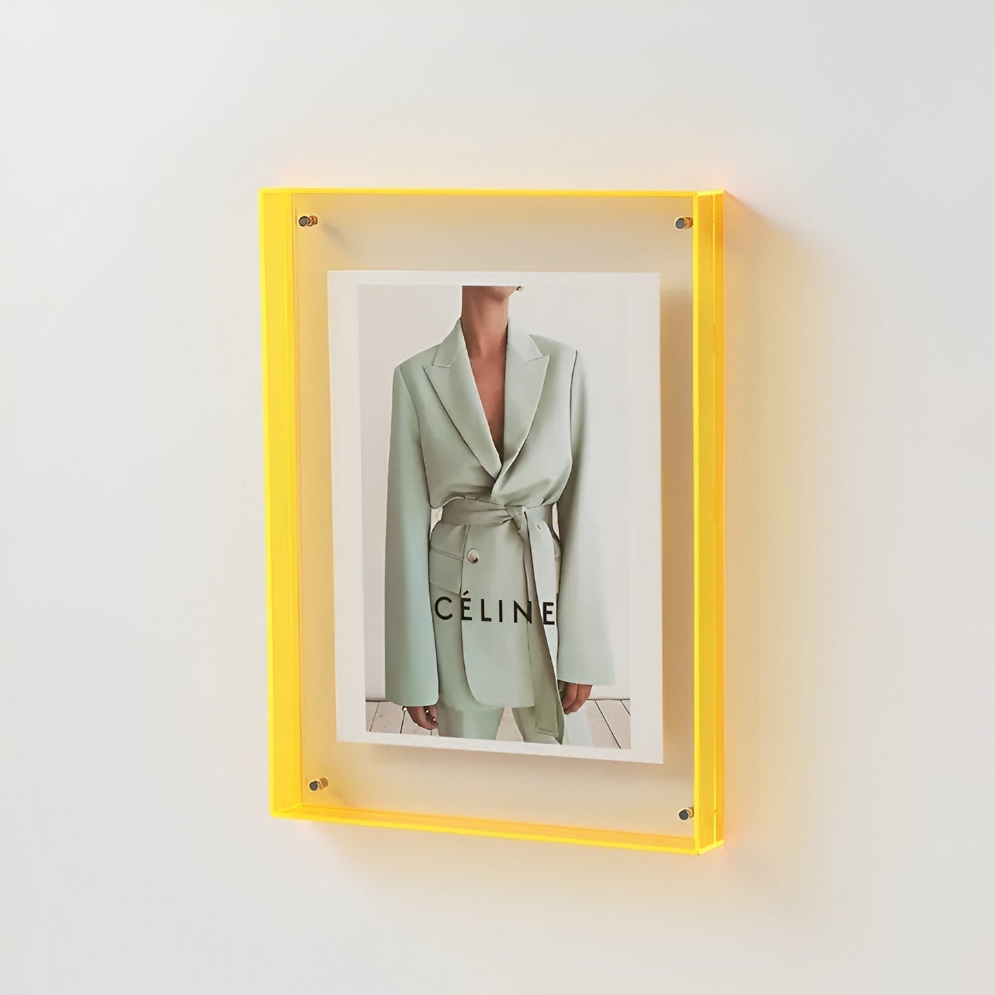 AURAFRAME - Frameloze Acryl Fotolijst met Modern Minimalistisch Ontwerp