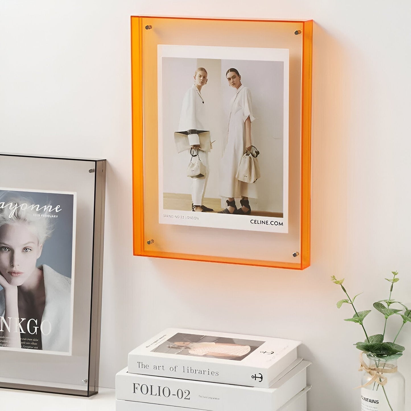 AURAFRAME - Frameloze Acryl Fotolijst met Modern Minimalistisch Ontwerp