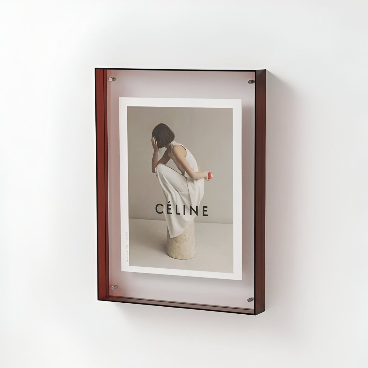 AURAFRAME – Frameless Acrylic Picture Frame with Modern Minimalist Design