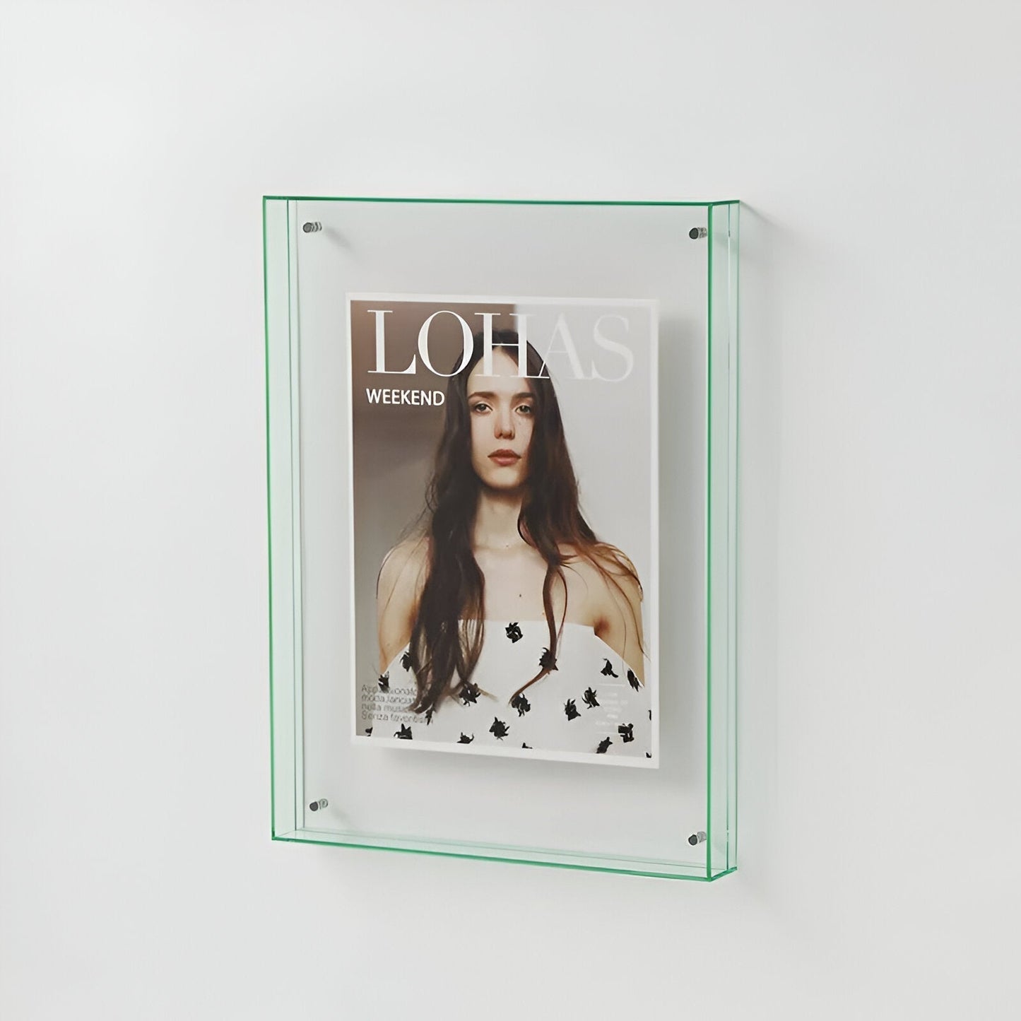 AURAFRAME - Frameloze Acryl Fotolijst met Modern Minimalistisch Ontwerp