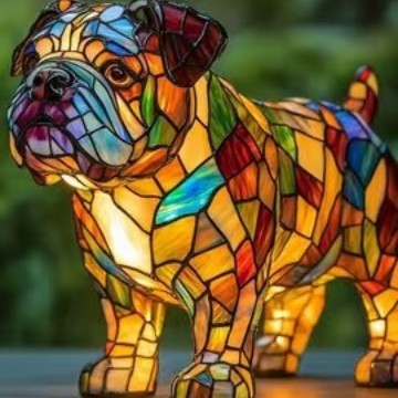 GLOWPAWS – Artistic Dog Breed LED Night Lamp for Home Decor 11