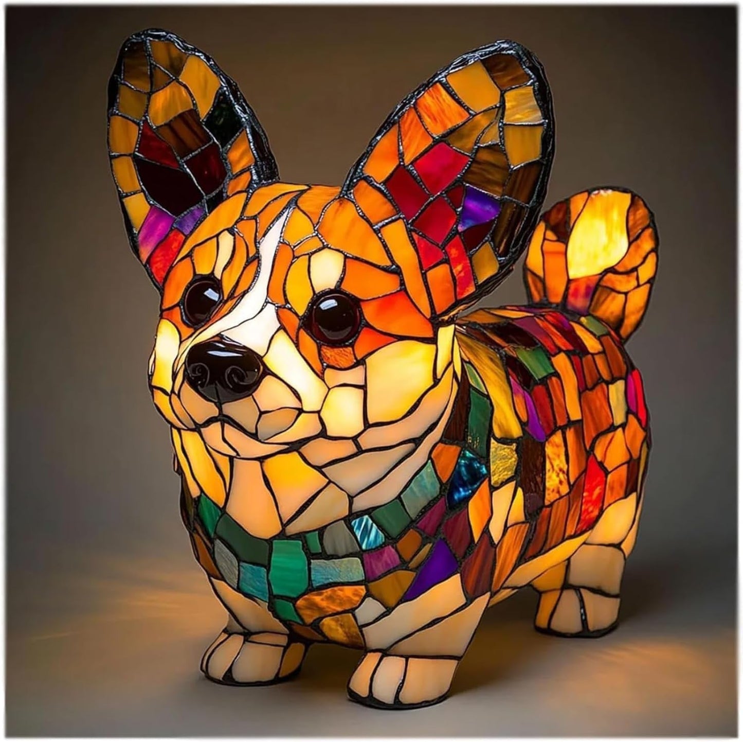 GLOWPAWS – Artistic Dog Breed LED Night Lamp for Home Decor 13