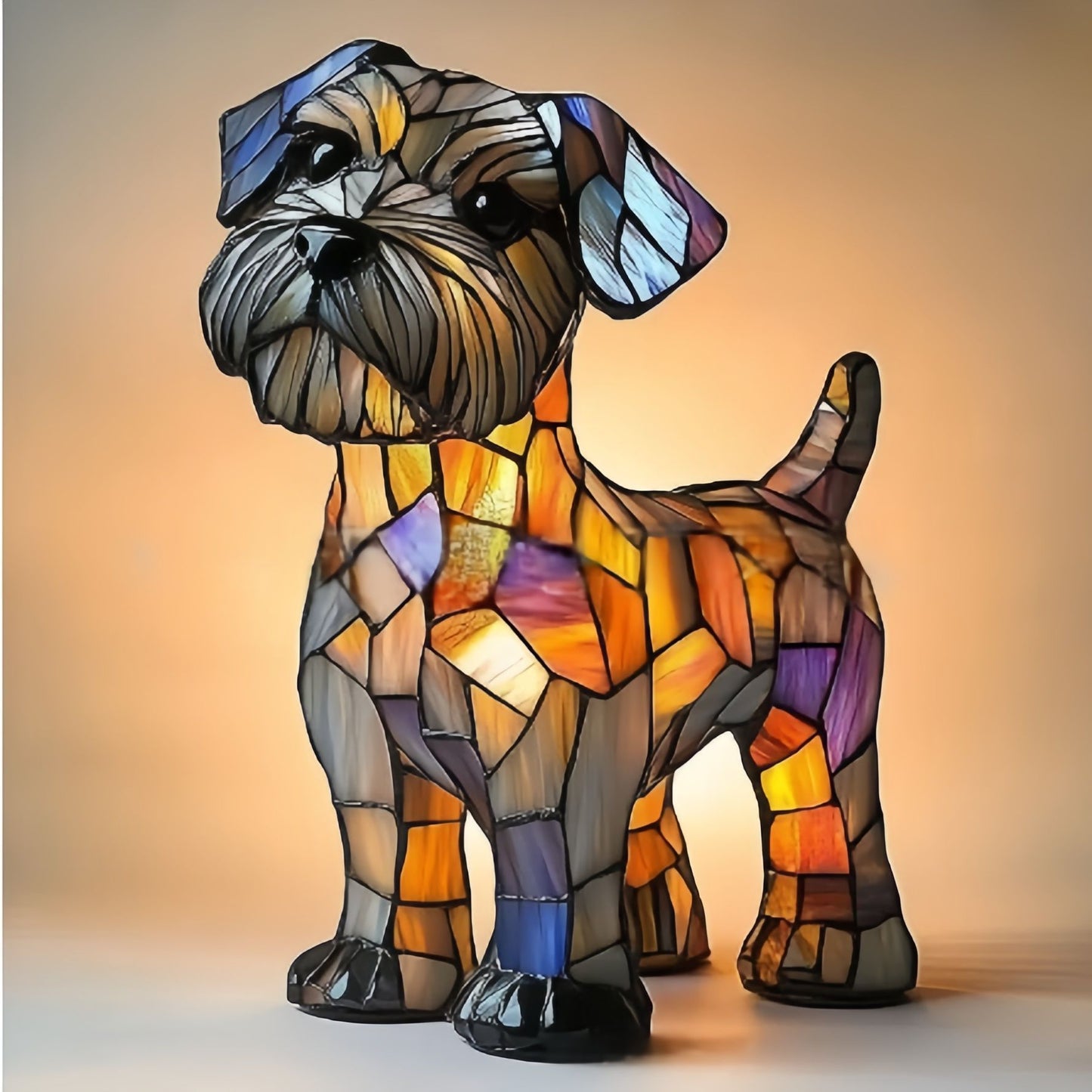 GLOWPAWS – Artistic Dog Breed LED Night Lamp for Home Decor 15