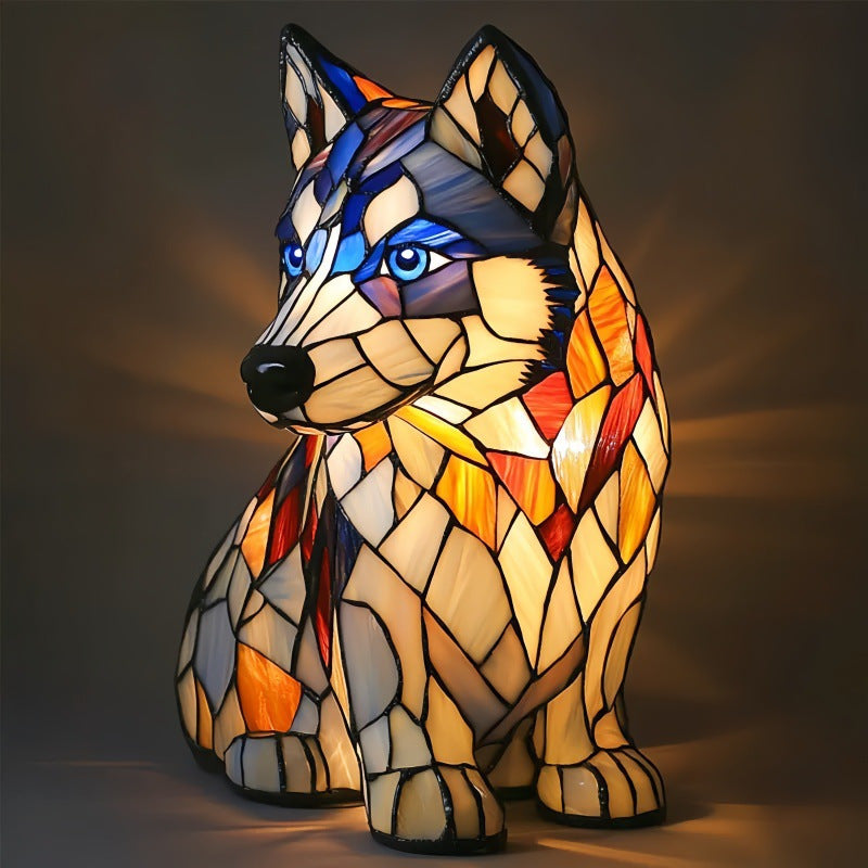GLOWPAWS – Artistic Dog Breed LED Night Lamp for Home Decor 17