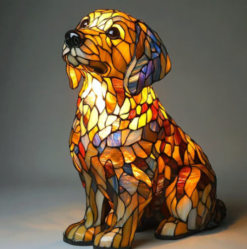 GLOWPAWS – Artistic Dog Breed LED Night Lamp for Home Decor 18