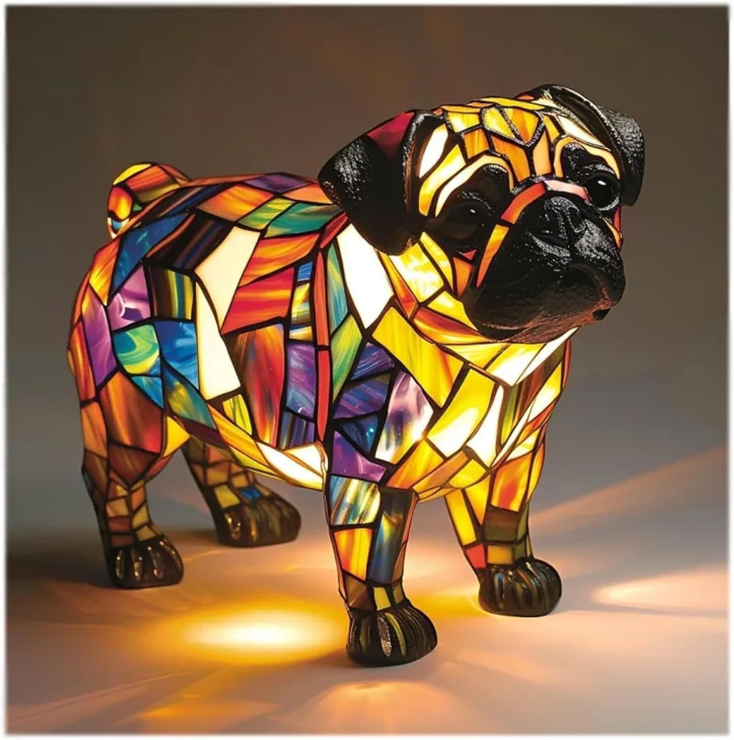 GLOWPAWS – Artistic Dog Breed LED Night Lamp for Home Decor 20