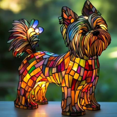 GLOWPAWS – Artistic Dog Breed LED Night Lamp for Home Decor 21
