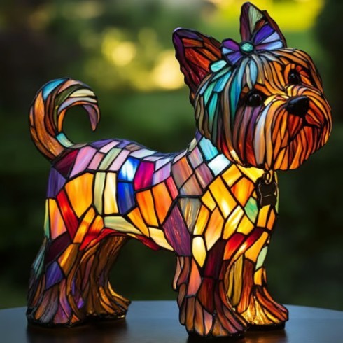 GLOWPAWS – Artistic Dog Breed LED Night Lamp for Home Decor 22