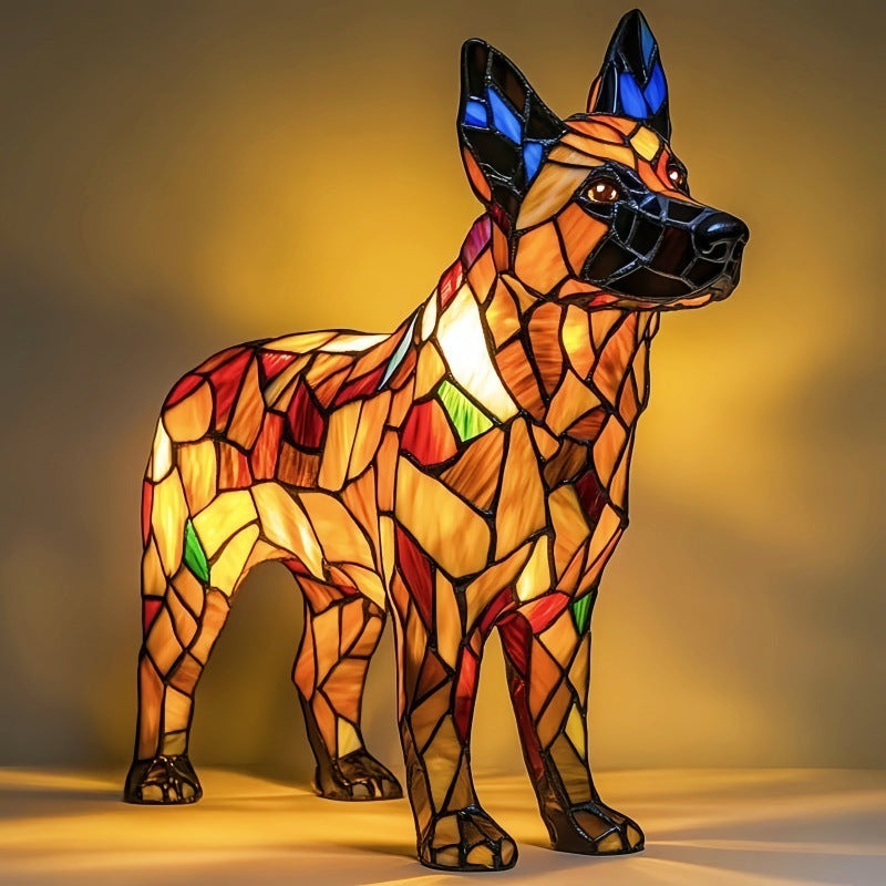 GLOWPAWS – Artistic Dog Breed LED Night Lamp for Home Decor 25