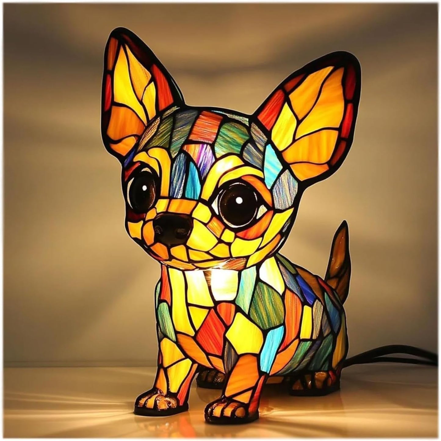 GLOWPAWS – Artistic Dog Breed LED Night Lamp for Home Decor 29