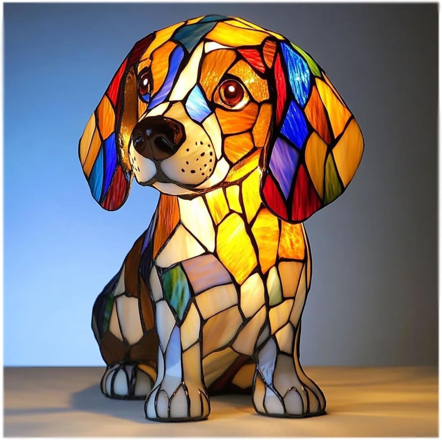 GLOWPAWS – Artistic Dog Breed LED Night Lamp for Home Decor 4