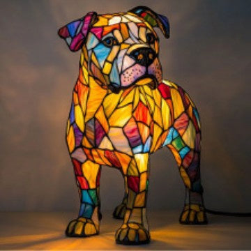 GLOWPAWS – Artistic Dog Breed LED Night Lamp for Home Decor 8