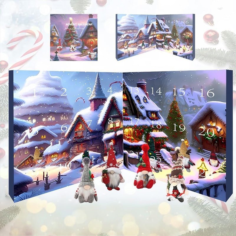 GNOMEDAYS 2025 – Handmade Plush Gnome Advent Calendar for a Magical Christmas Countdown 3