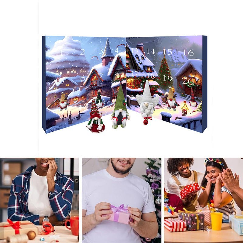 GNOMEDAYS 2025 – Handmade Plush Gnome Advent Calendar for a Magical Christmas Countdown 6