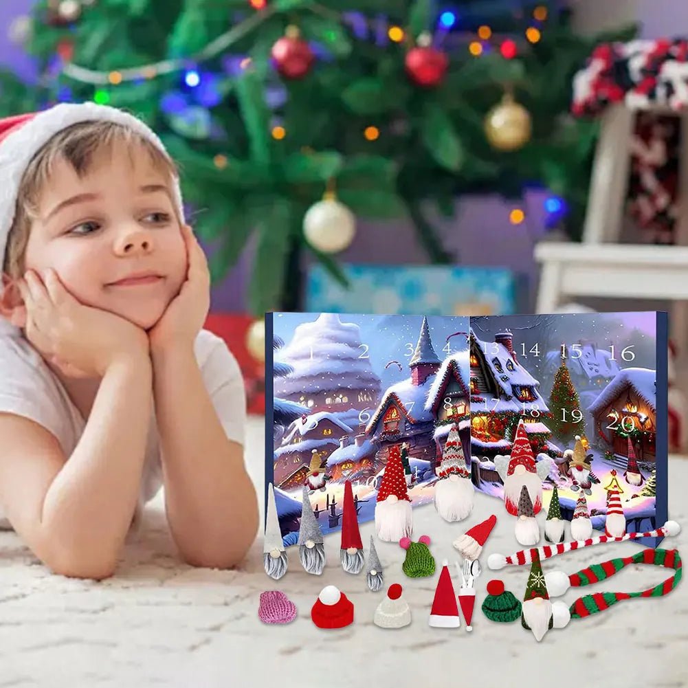 GNOMELYN 2025 – Whimsical Gnome Advent Calendar with 24 Handmade Figures 5