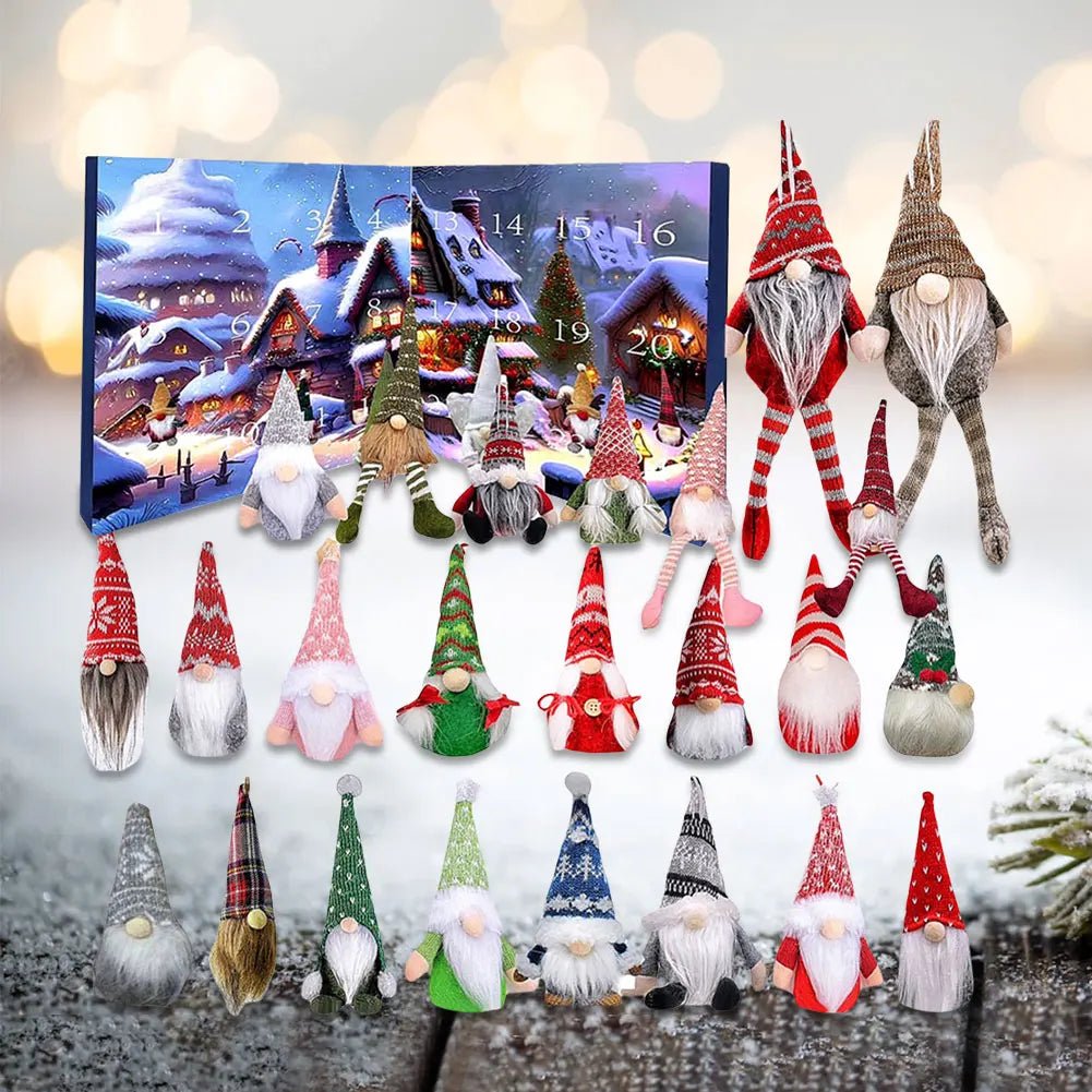 GNOMELYN 2025 – Whimsical Gnome Advent Calendar with 24 Handmade Figures 7