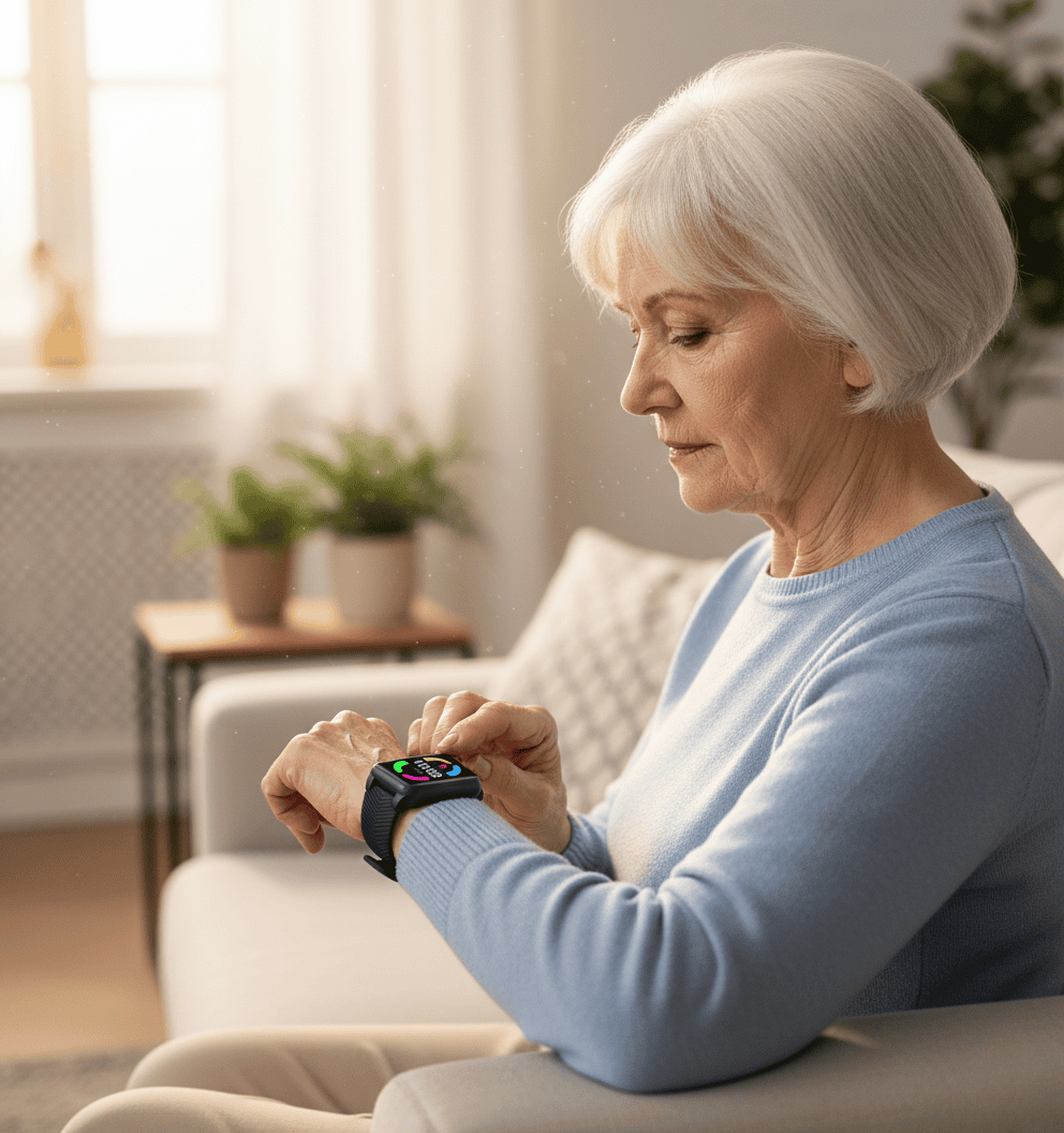 GUARDTIME – Senior Smartwatch with Real-Time GPS & Emergency Support 1