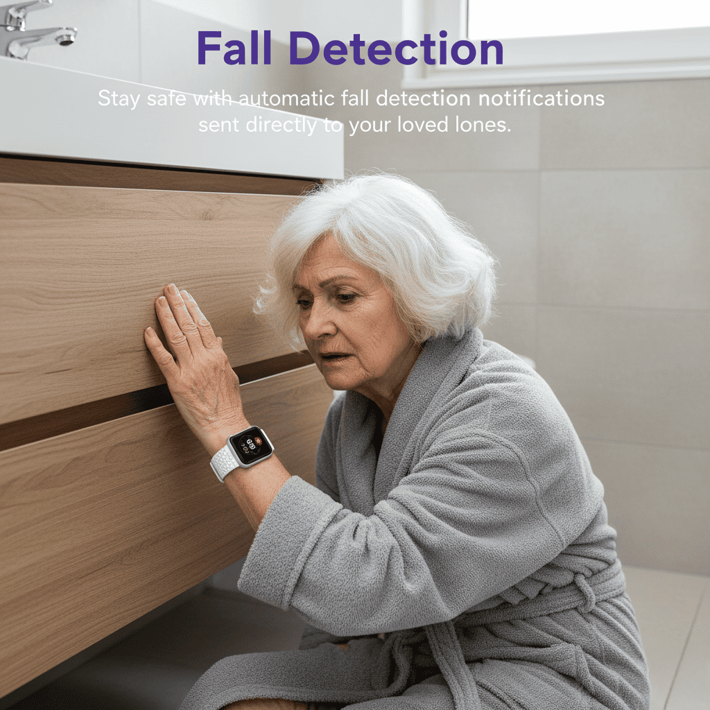 GUARDTIME – Senior Smartwatch with Real-Time GPS & Emergency Support 3