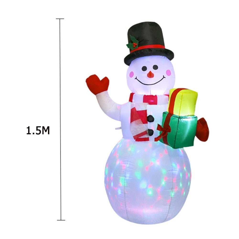 Giant Inflatable Christmas Tree - Glowing Holiday Decor for Home & Business 8