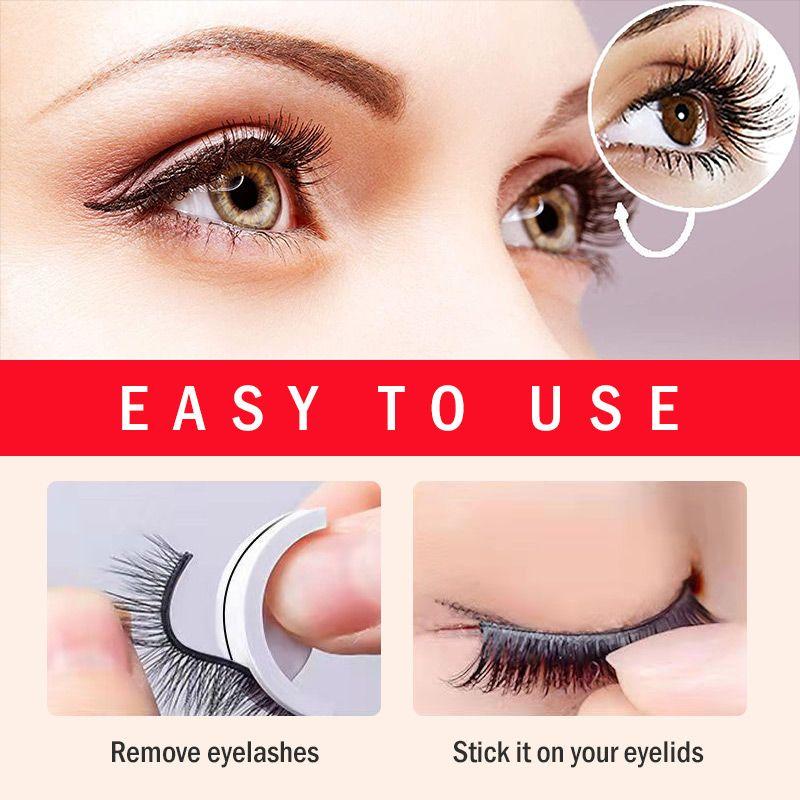Glamix – Self-Adhesive Reusable Eyelashes for Effortless Glamour