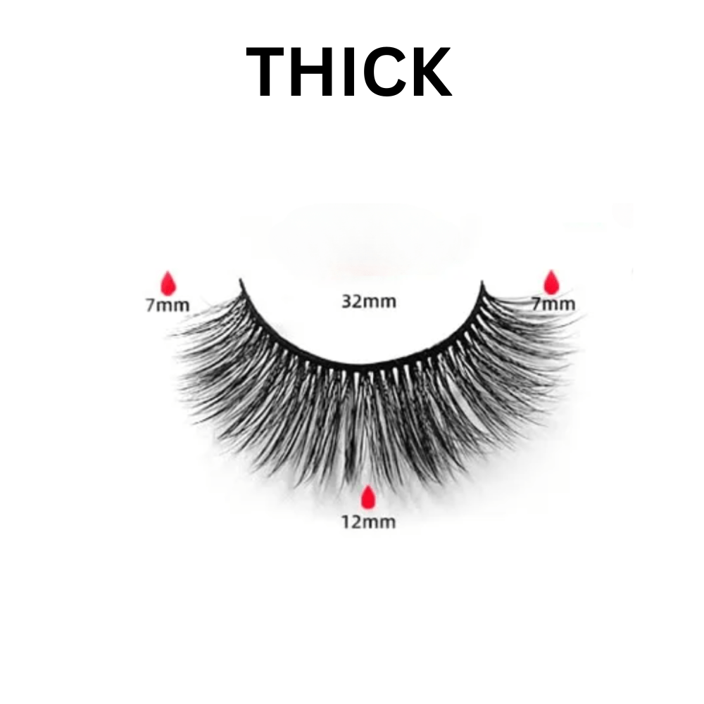 Glamix – Self-Adhesive Reusable Eyelashes for Effortless Glamour
