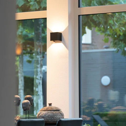 GlowCube LED Wall Light - Adjustable Brightness, Wireless, Space-Saving Design 1
