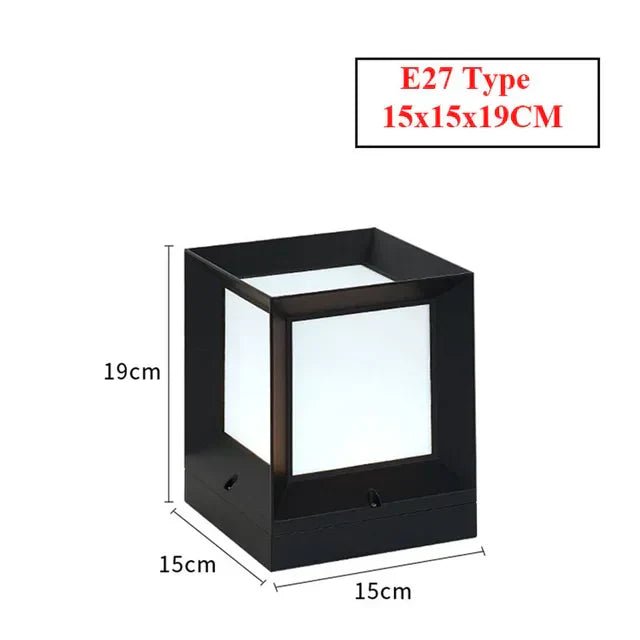 GlowSphere Outdoor Standing Lamp - Modern Design with Bright LED Lighting for Gates & Driveways 6