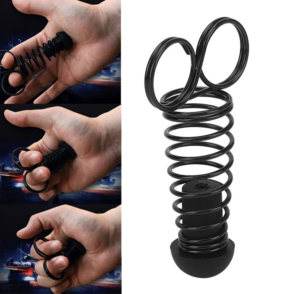 GripMaster Hand Exerciser - Ergonomic Grip Strengthener for Finger Training 3