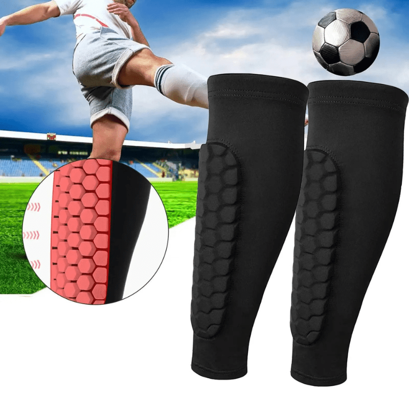 Guardix – Soccer Shin Guards with Honeycomb Structure for Ultimate Protection and Comfort