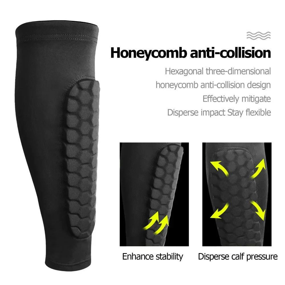 Guardix – Soccer Shin Guards with Honeycomb Structure for Ultimate Protection and Comfort