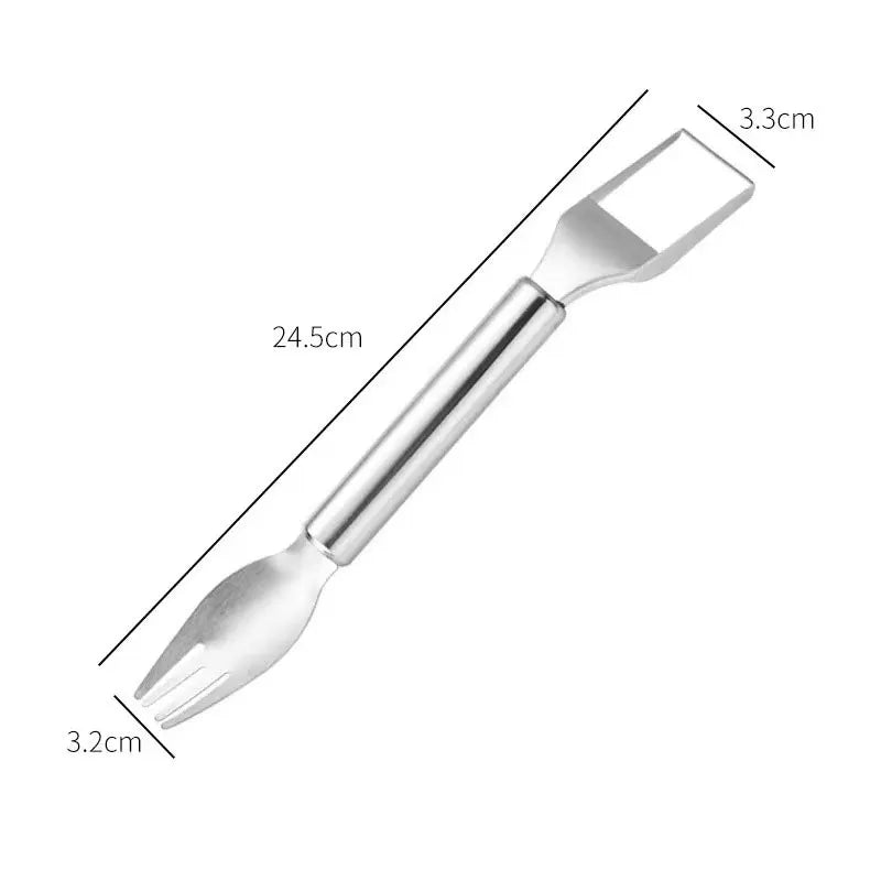HandyFruit Pro – Dual Blade & Fork for Effortless Fruit Preparation 8