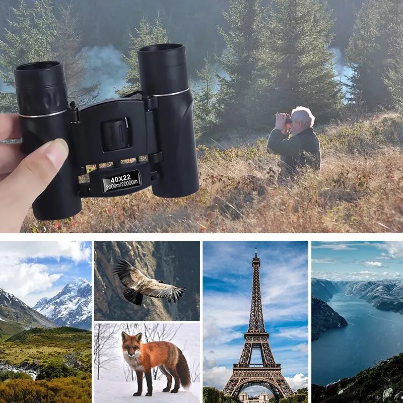 High-Performance 40x22 Compact Binoculars for Hunting and Outdoor Sports 4
