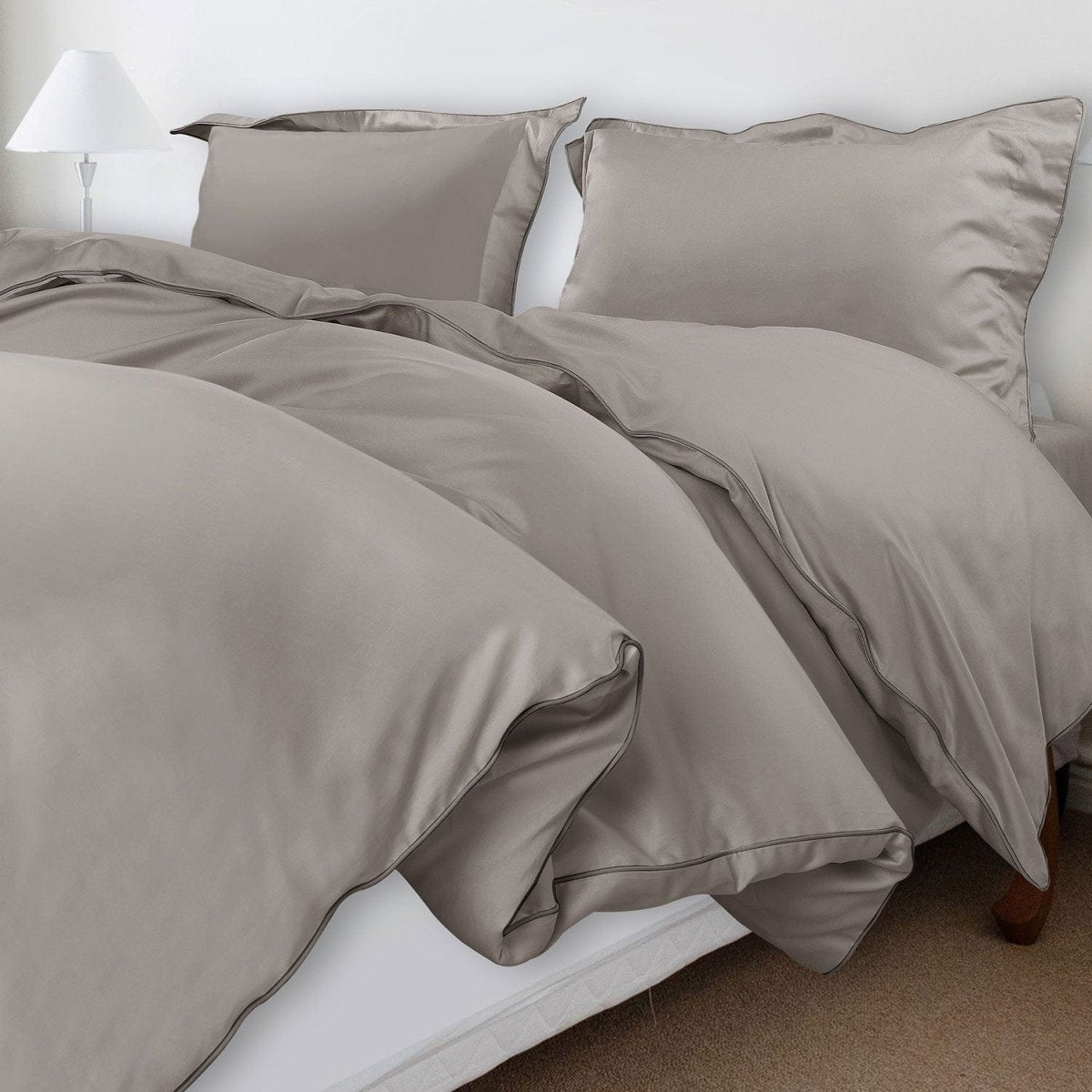 ITALIANEVE – 500 TC Cotton Bedding Set with Duvet Cover & Pillowcases 18