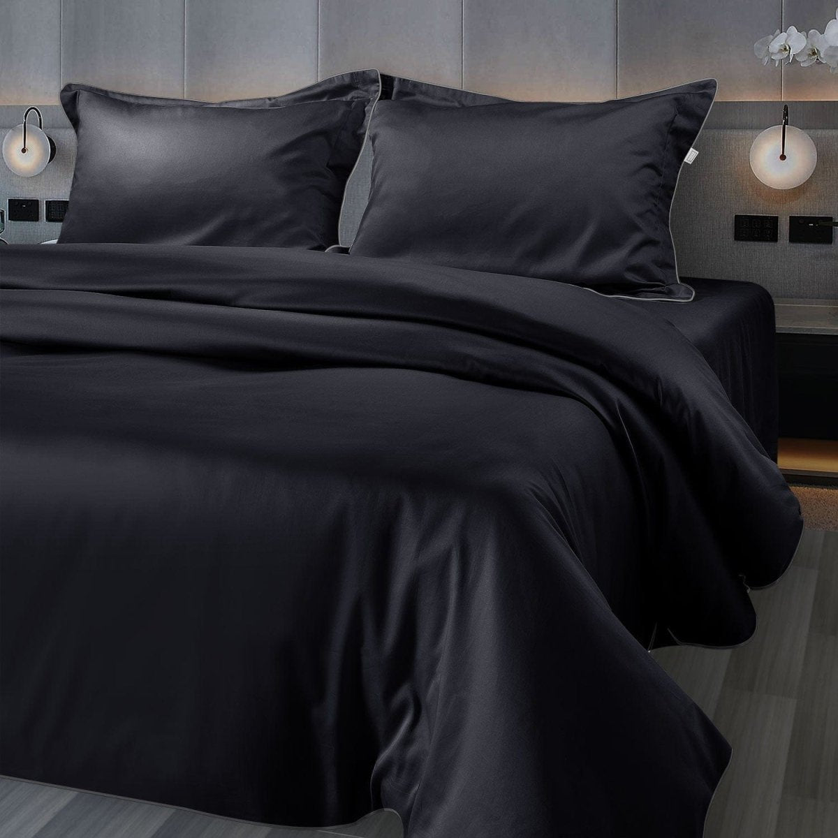 ITALIANEVE – 500 TC Cotton Bedding Set with Duvet Cover & Pillowcases 25