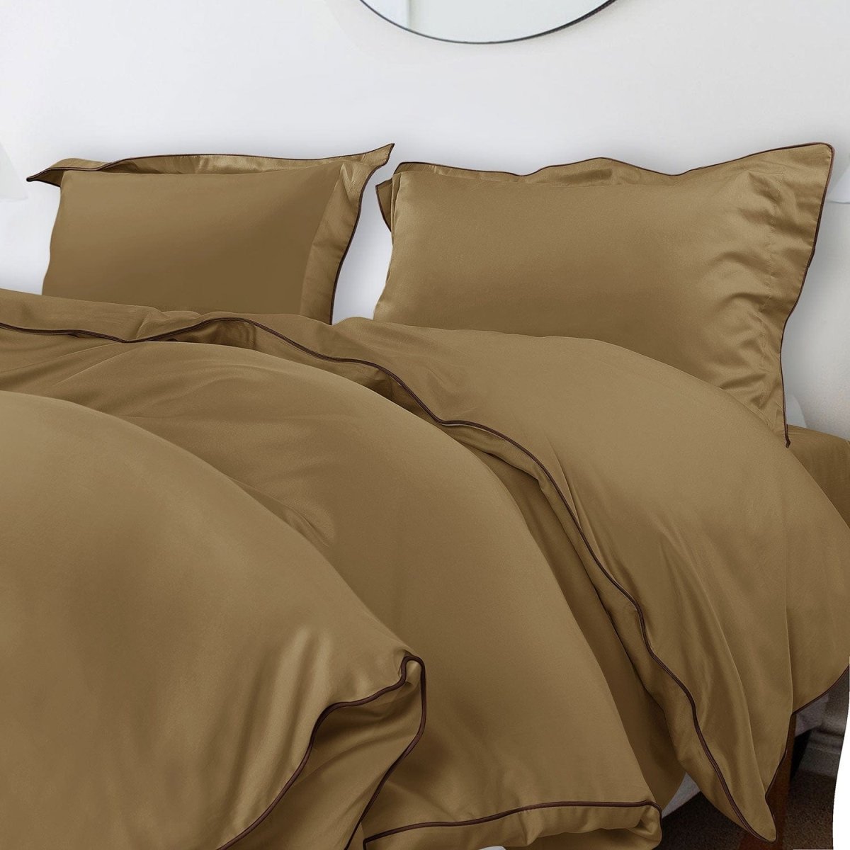 ITALIANEVE – 500 TC Cotton Bedding Set with Duvet Cover & Pillowcases 29