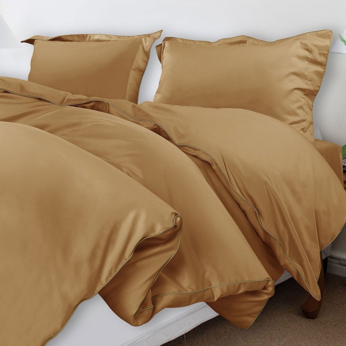 ITALIANEVE – 500 TC Cotton Bedding Set with Duvet Cover & Pillowcases 3