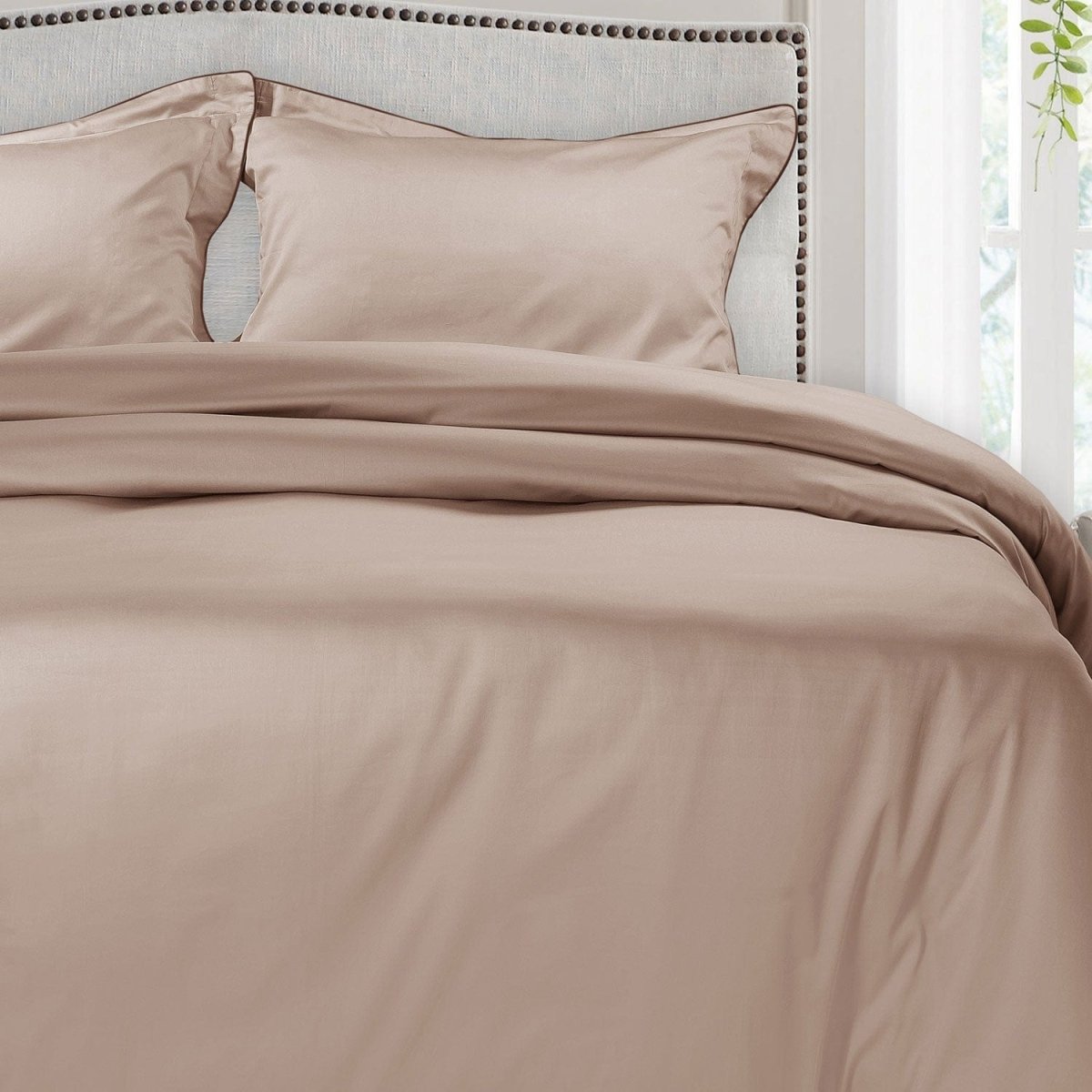ITALIANEVE – 500 TC Cotton Bedding Set with Duvet Cover & Pillowcases 30