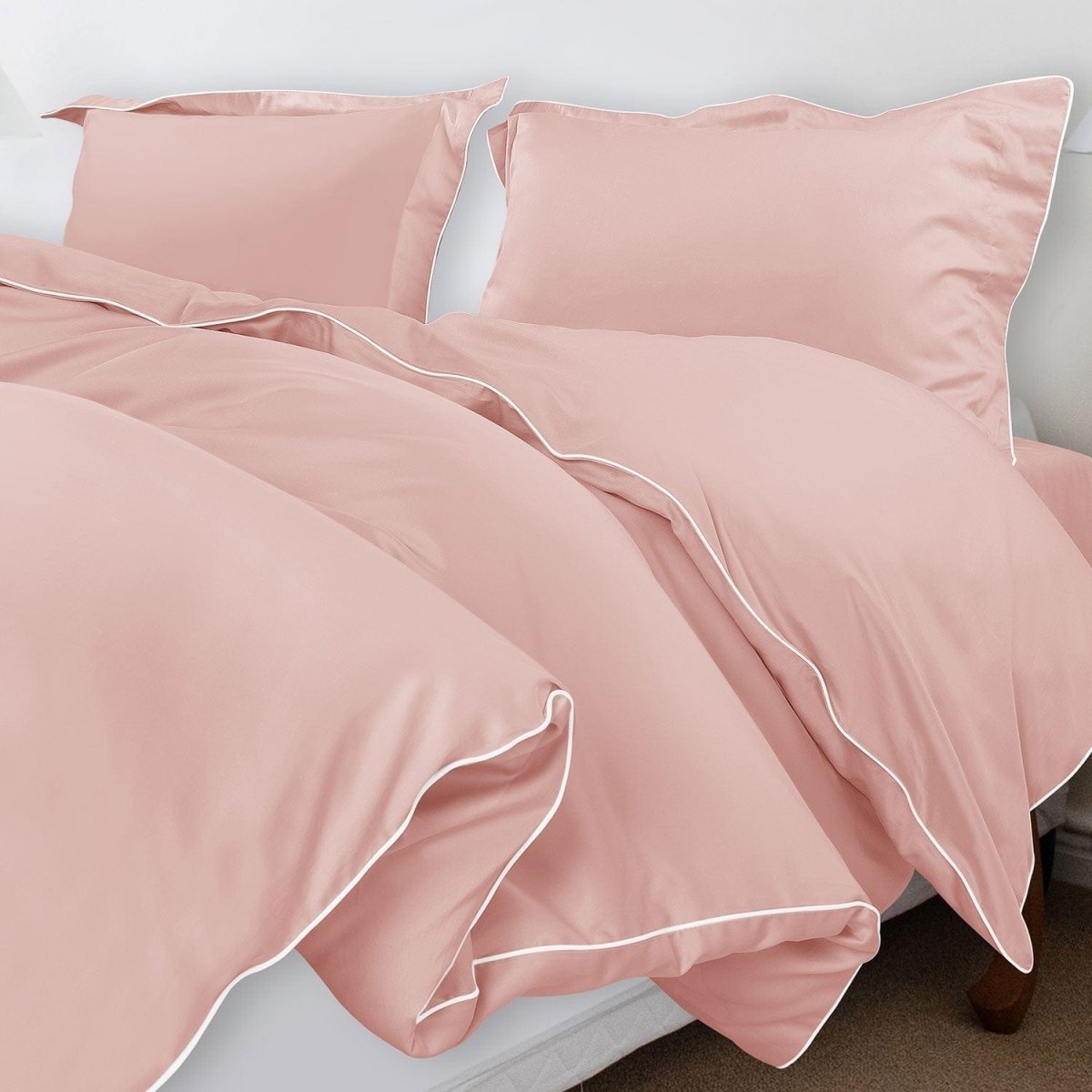 ITALIANEVE – 500 TC Cotton Bedding Set with Duvet Cover & Pillowcases 33