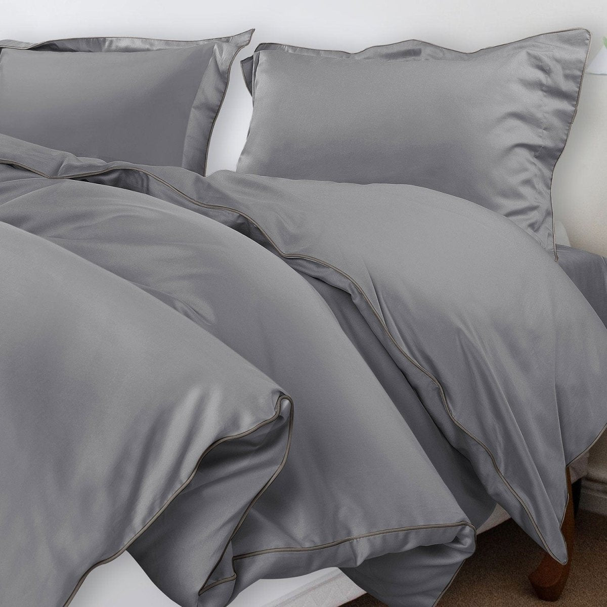 ITALIANEVE – 500 TC Cotton Bedding Set with Duvet Cover & Pillowcases 5