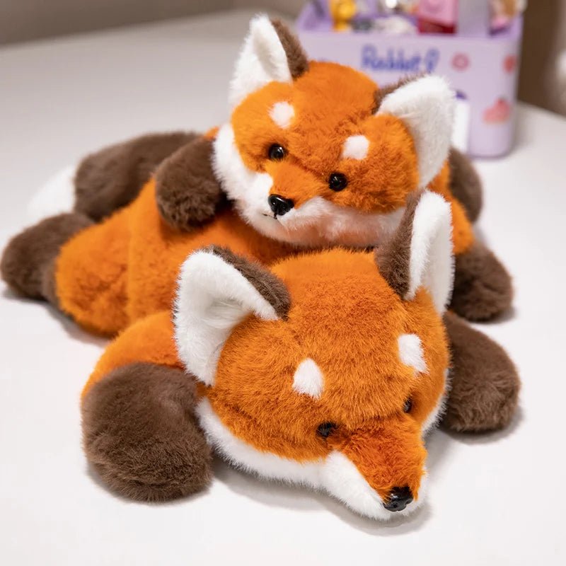 Kawaii Fox Plush Toy - Soft Cuddly Stuffed Animal Plushies for Kids 5